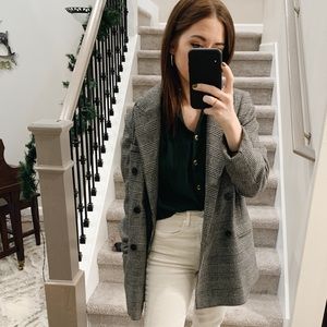 ALLSAINTS Astrid Check Blazer